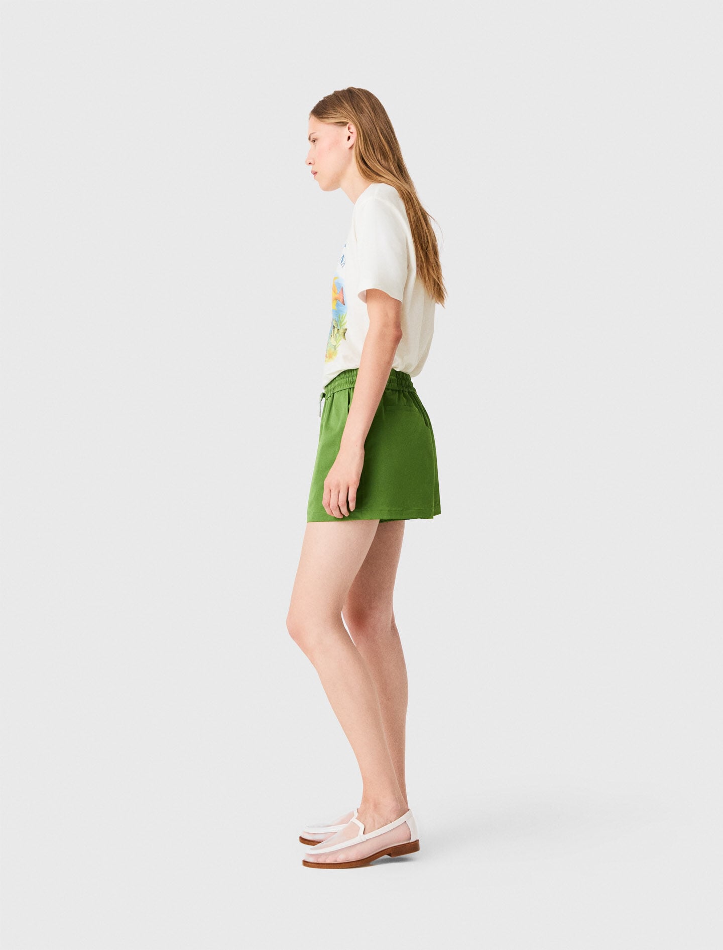 Maje Discount / Technical fabric shorts