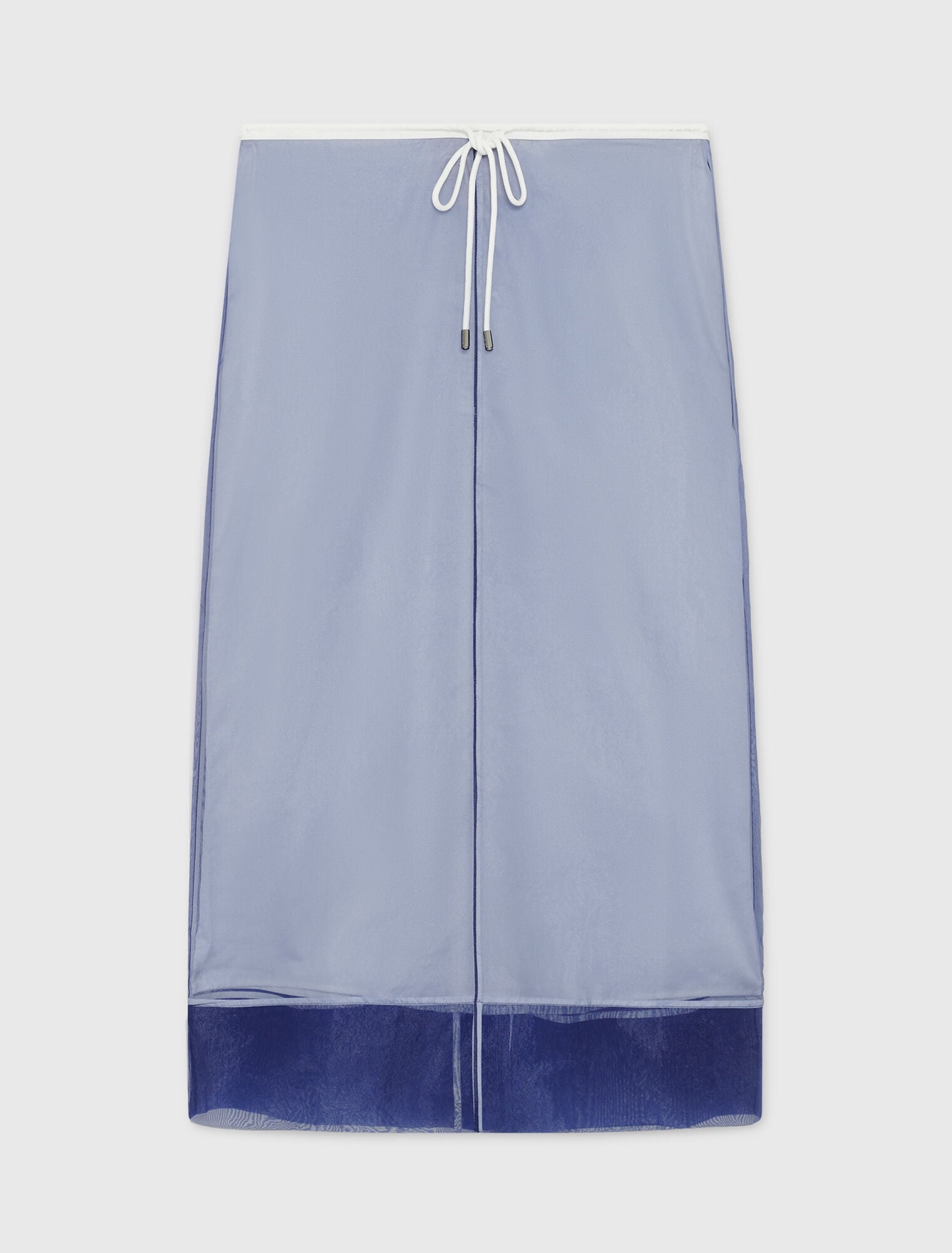 Maje Shop / Cotton and removable organza skirt