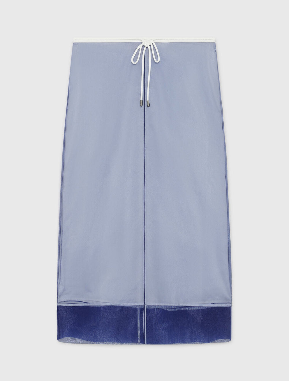 Maje Shop / Cotton and removable organza skirt