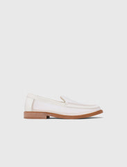 Maje Outlet / Leather and mesh loafers