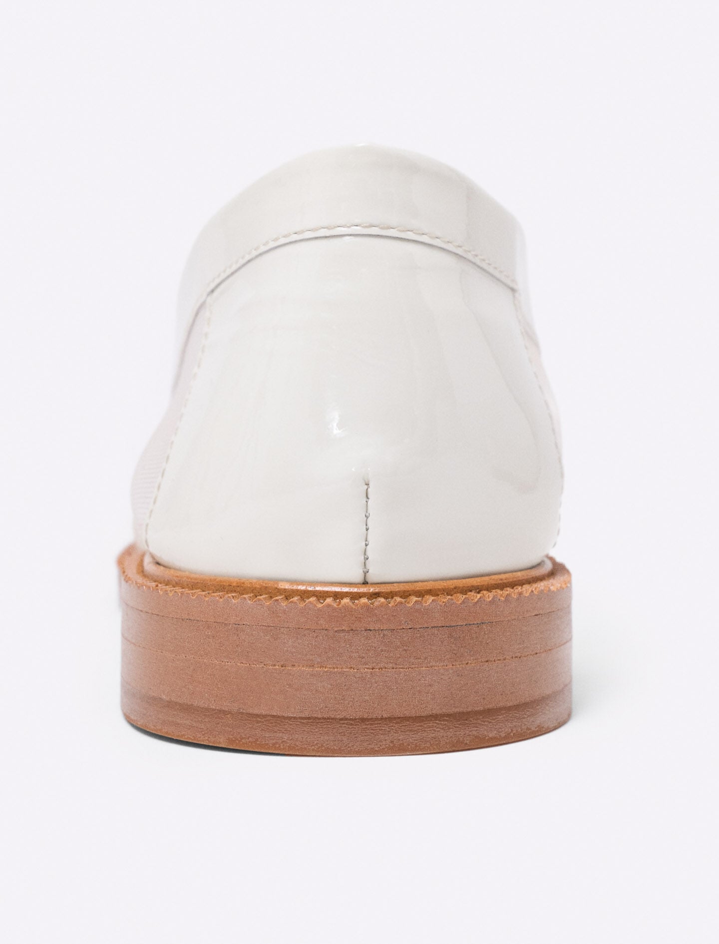 Maje Outlet / Leather and mesh loafers