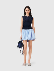 Maje Sale / Jersey and cotton mix dress