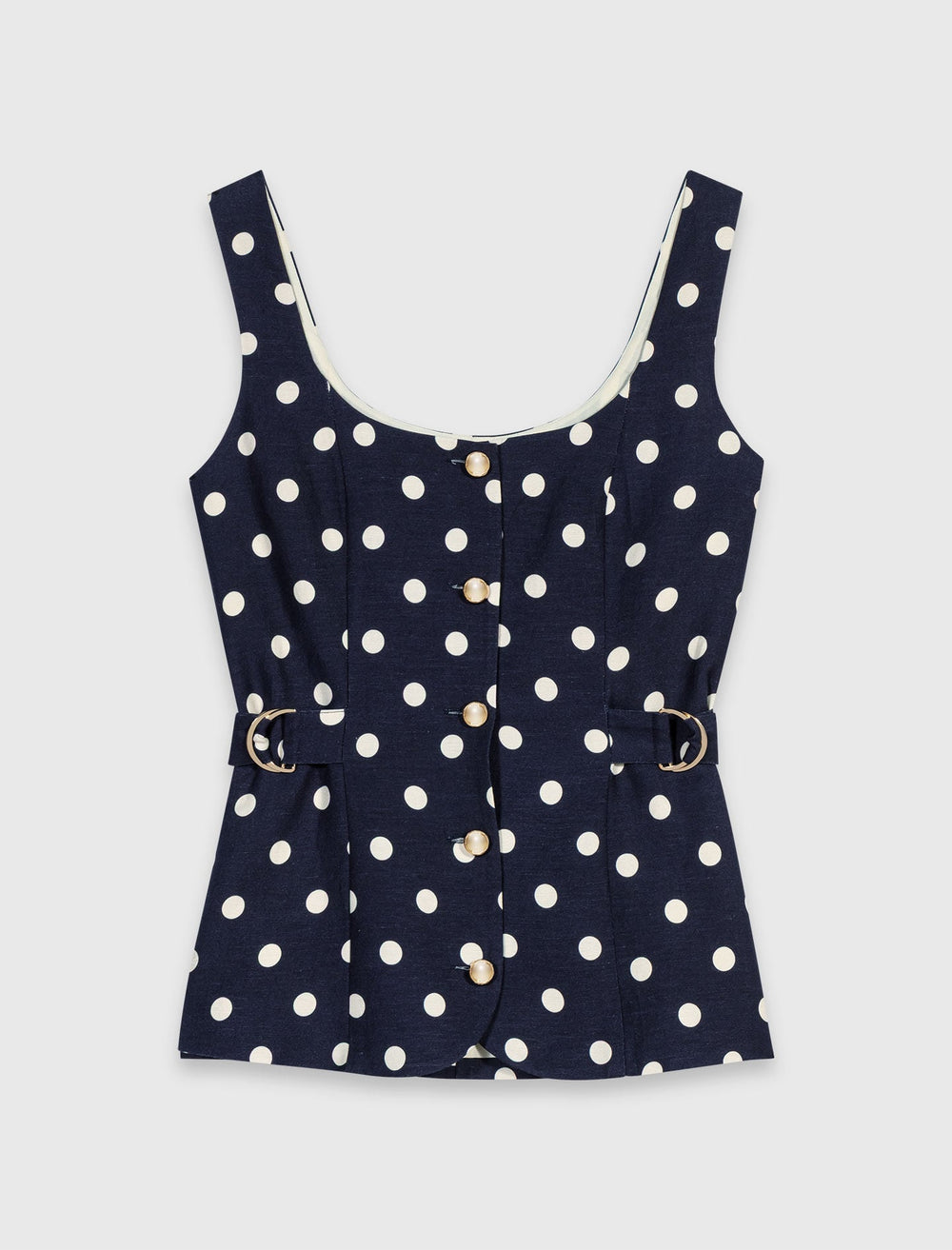 Maje On Sale / Long linen blend vest
