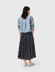 Maje New / Long cotton skirt