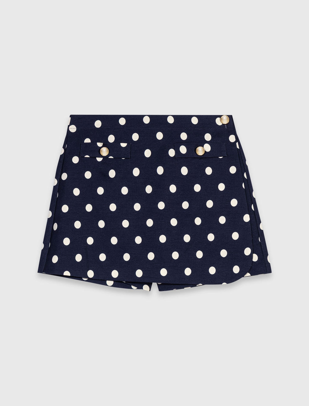 Maje Discount / Linen blend skort