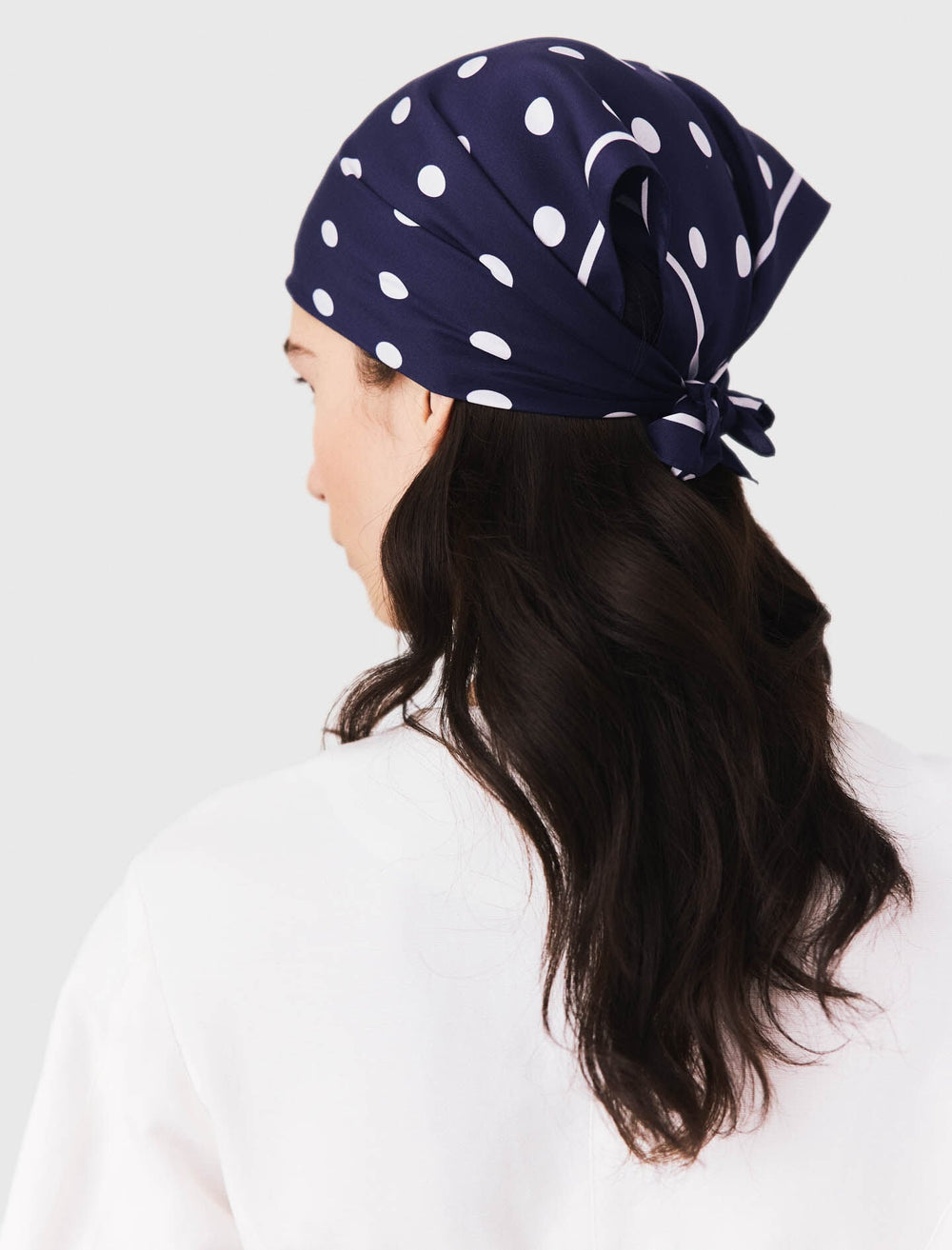 Maje Online / Silk polka dot bandana