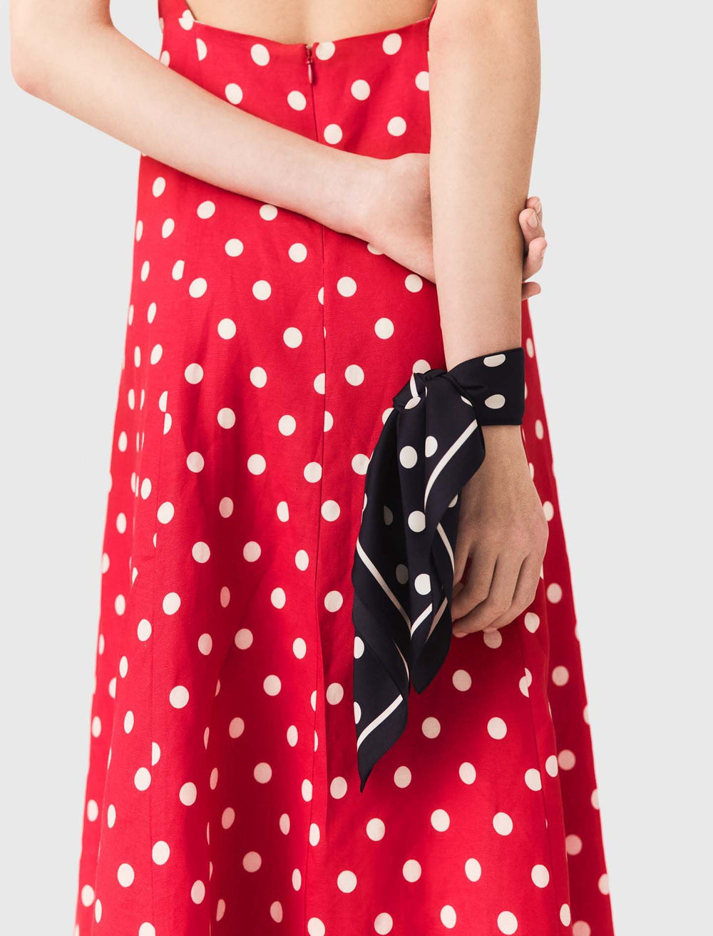 Maje Online / Silk polka dot bandana