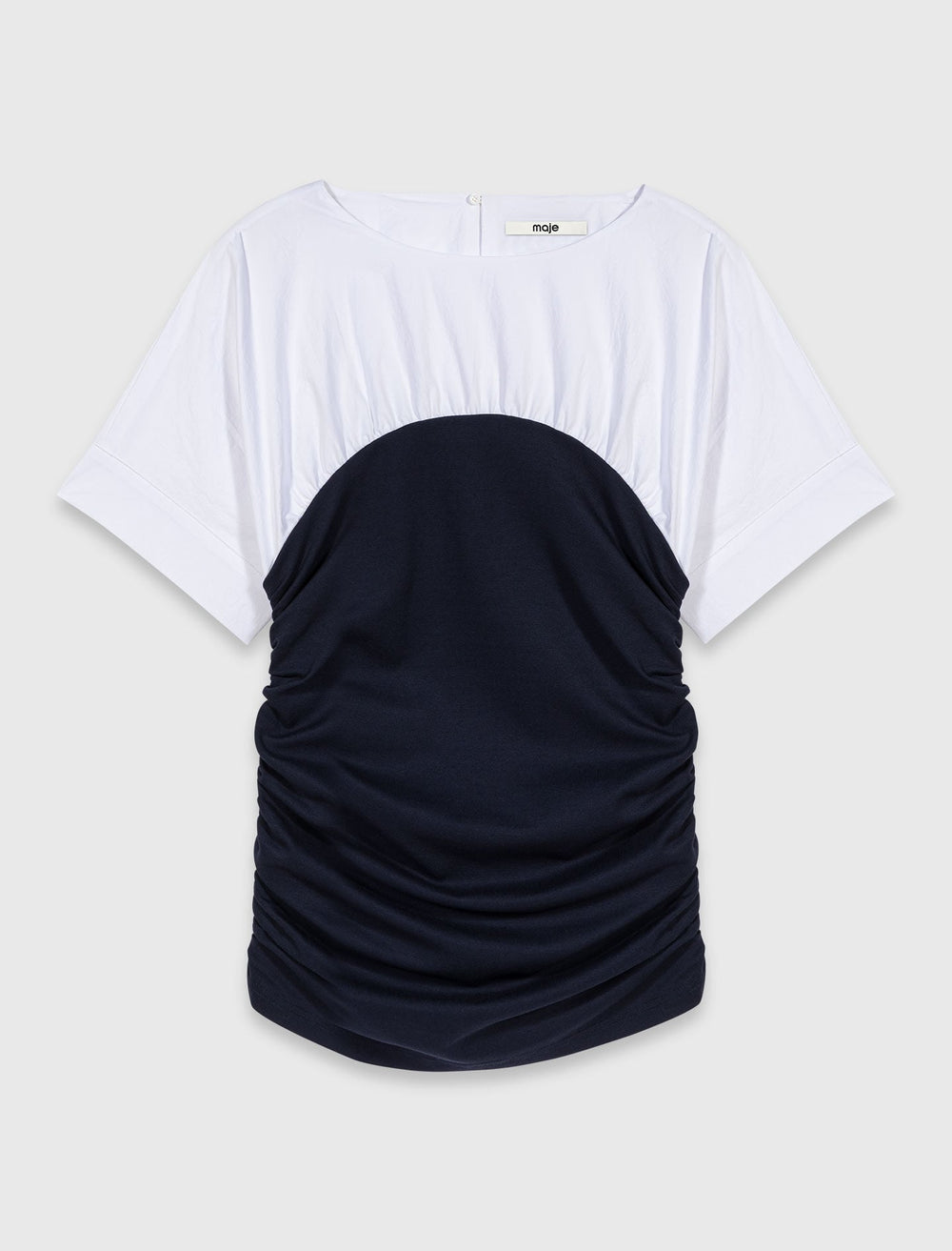Maje Shop / Pleated jersey top