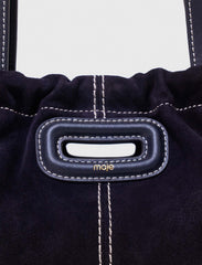 Maje Sale / Topstitched suede Milpli Gazette