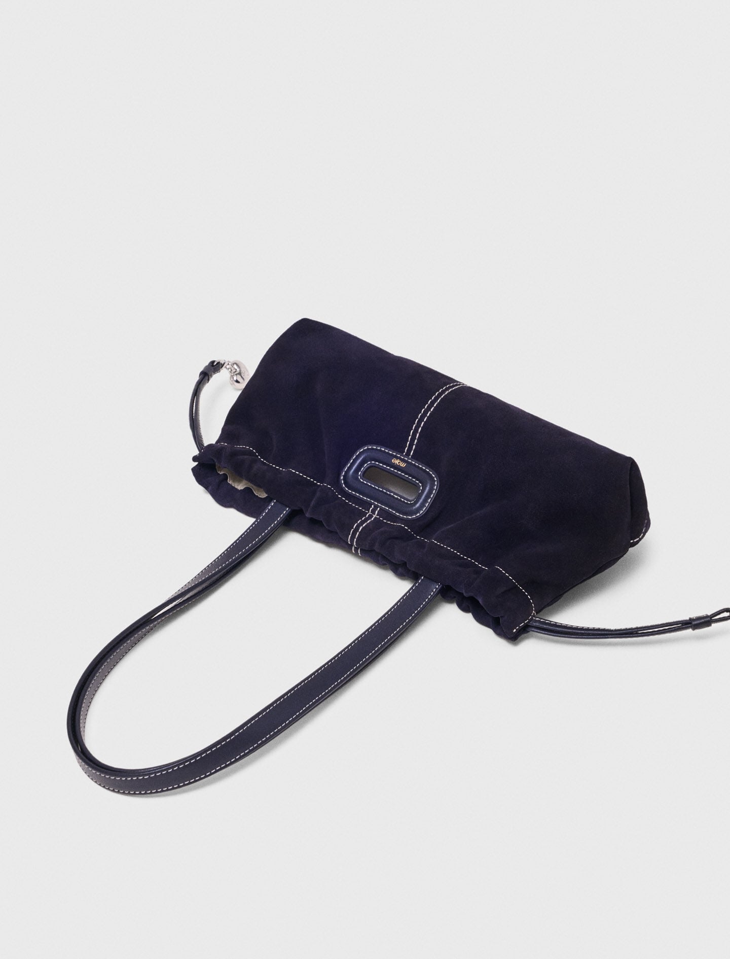 Maje Sale / Topstitched suede Milpli Gazette