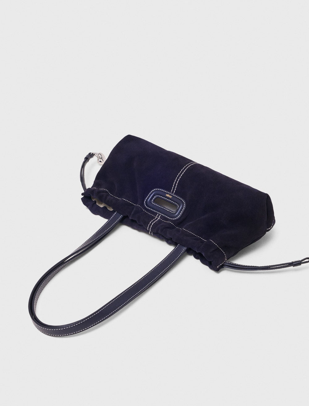 Maje Sale / Topstitched suede Milpli Gazette