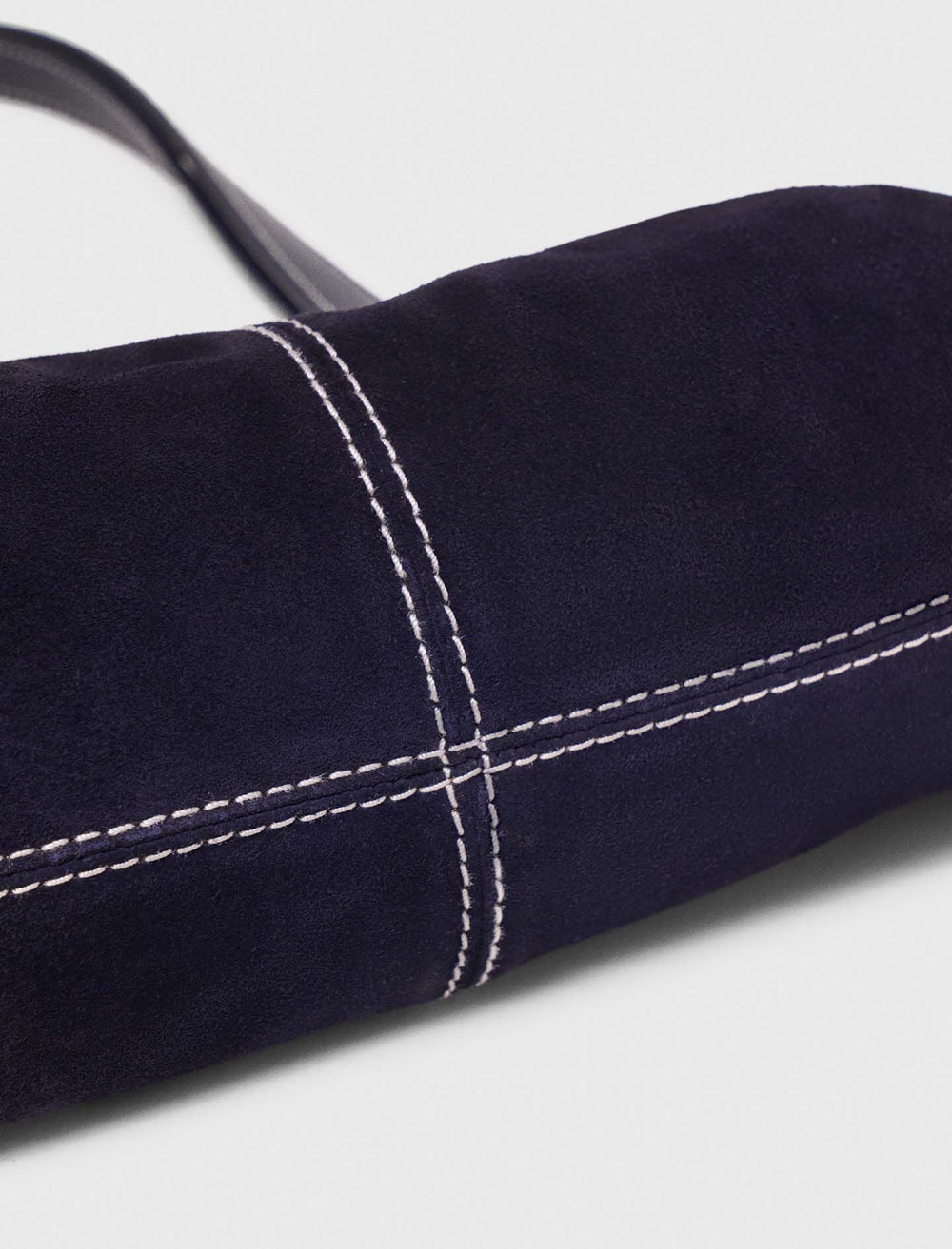 Maje Sale / Topstitched suede Milpli Gazette