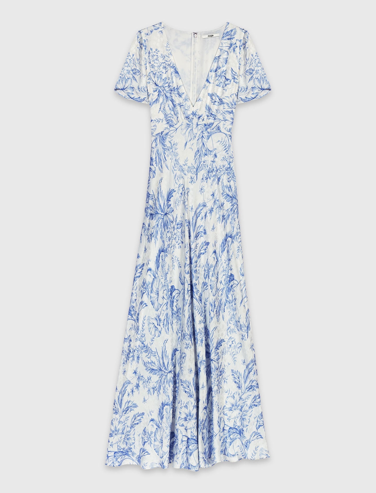 Maje On Sale / Flowing patterned maxi dress