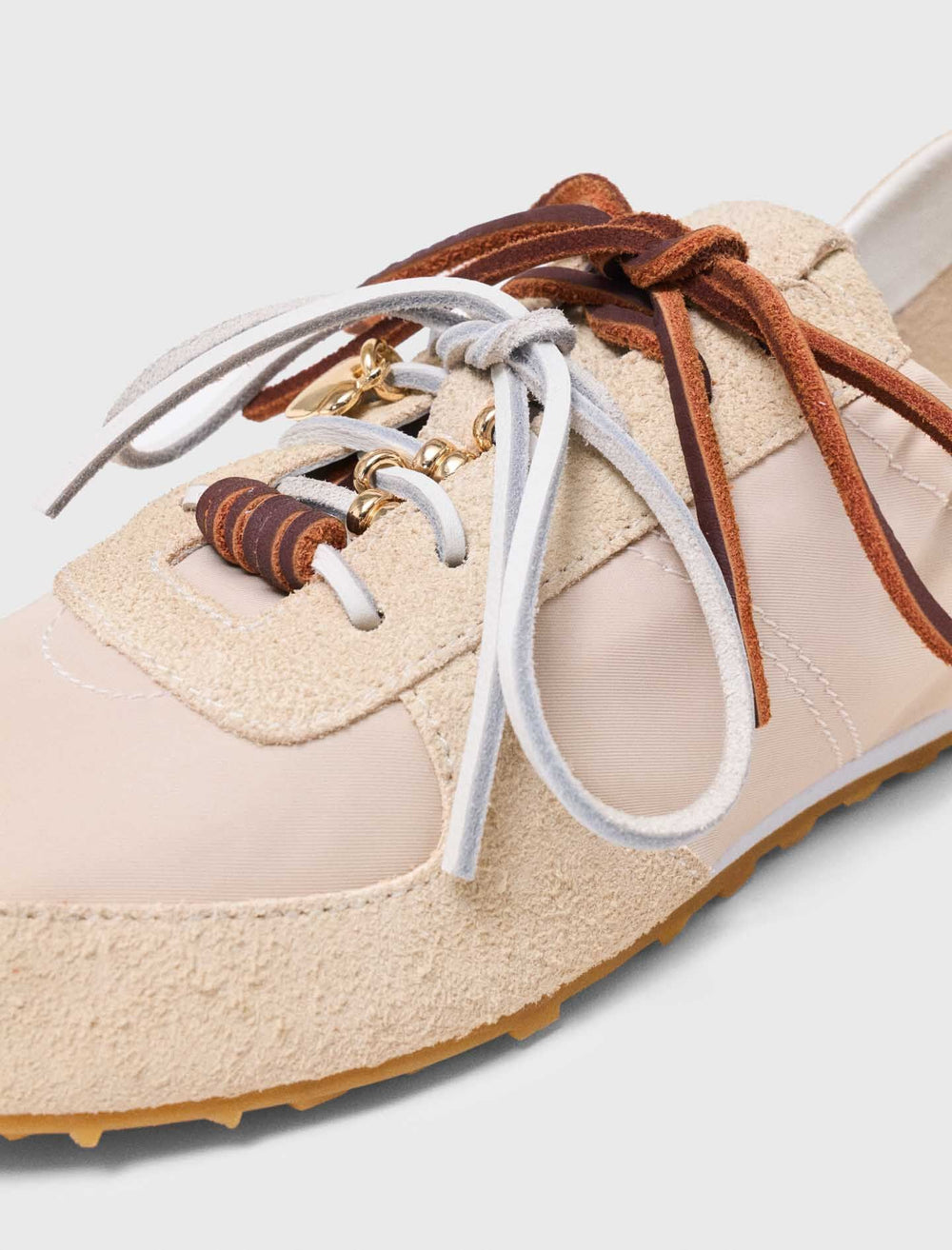 Maje Online / Multi-lace nylon trainers