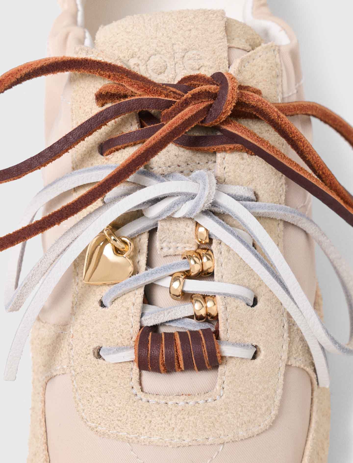 Maje Online / Multi-lace nylon trainers