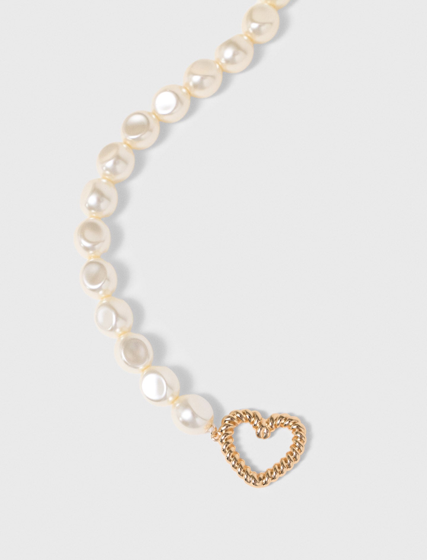 Maje New / Pearl choker necklace
