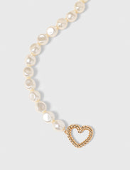 Maje New / Pearl choker necklace