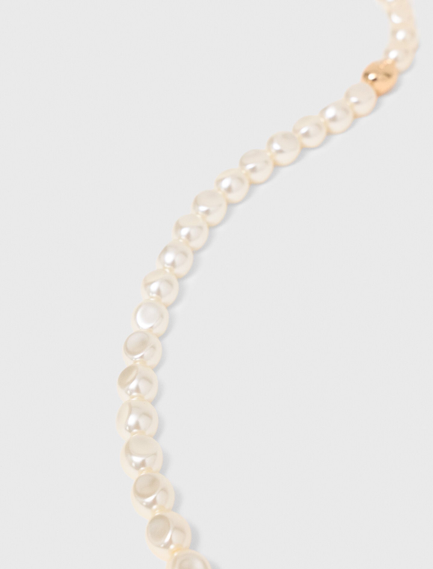 Maje New / Pearl choker necklace
