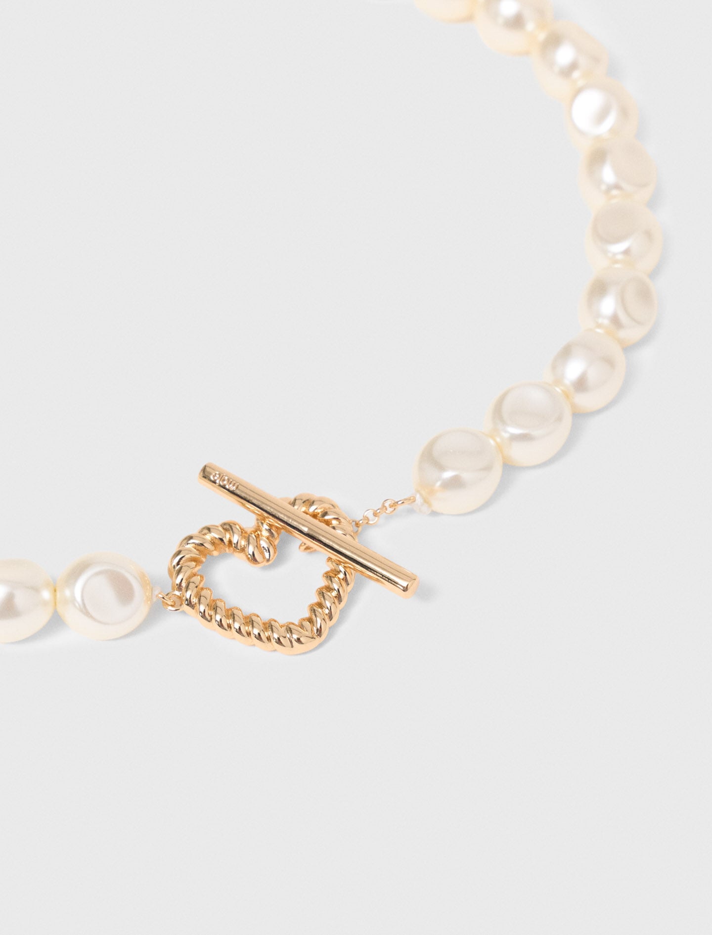 Maje New / Pearl choker necklace