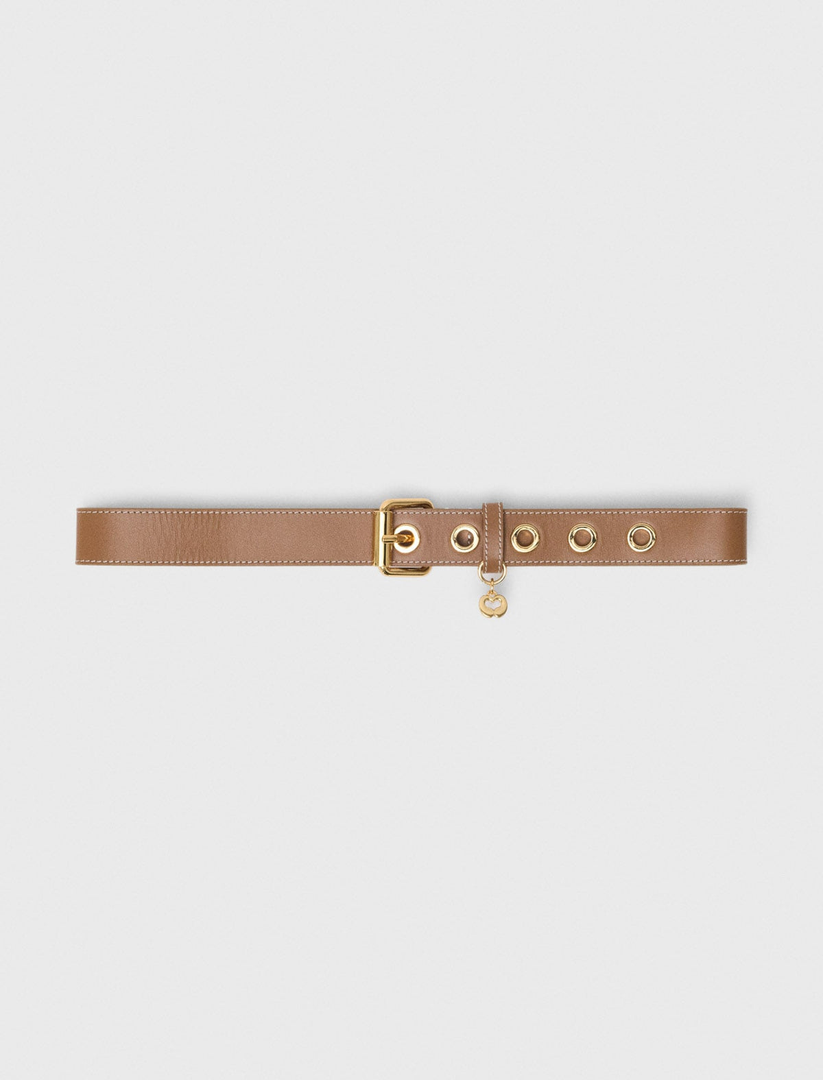 Maje Shop / Leather belt with eyelets