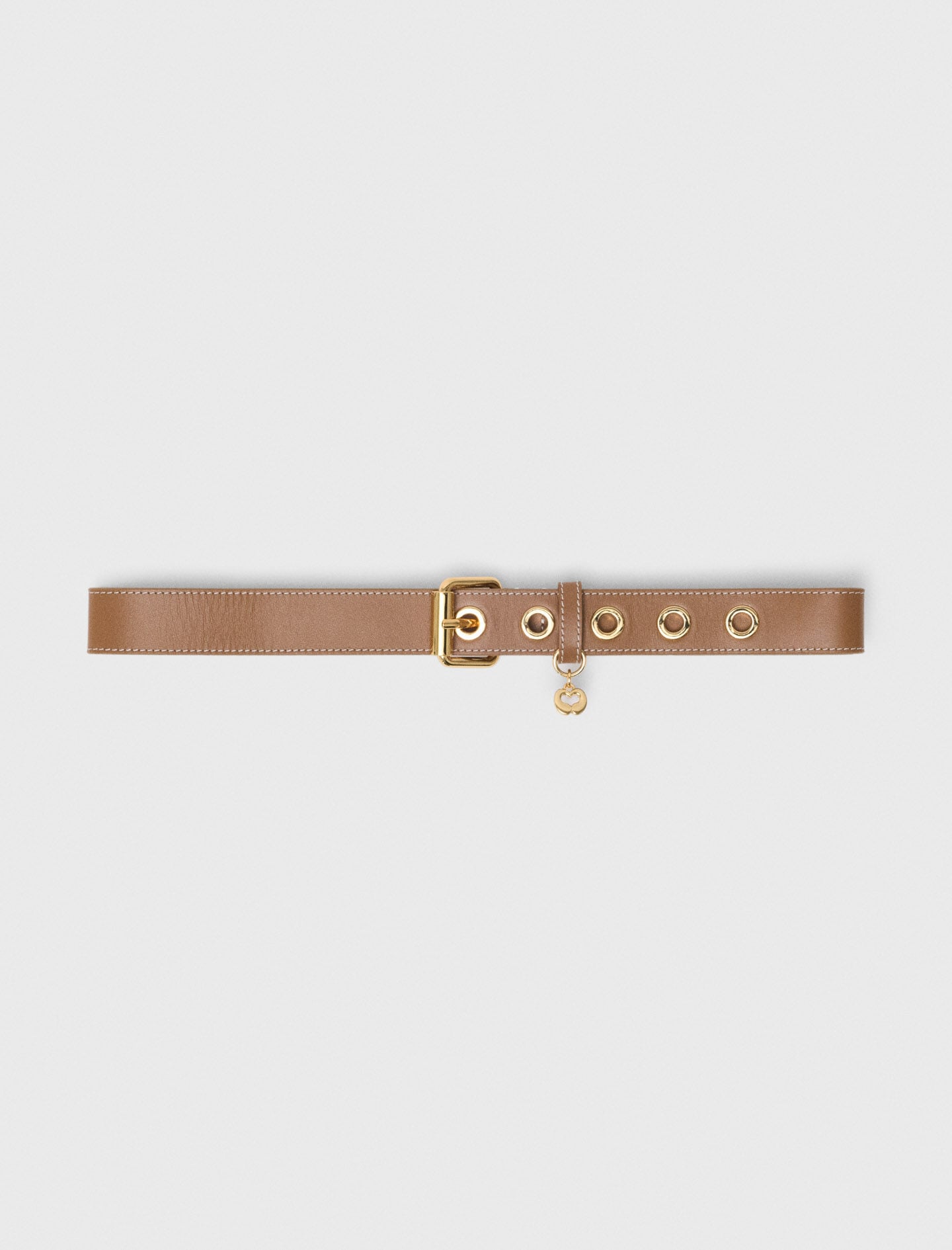 Maje Shop / Leather belt with eyelets