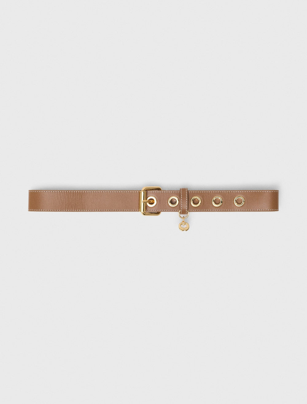 Maje Shop / Leather belt with eyelets