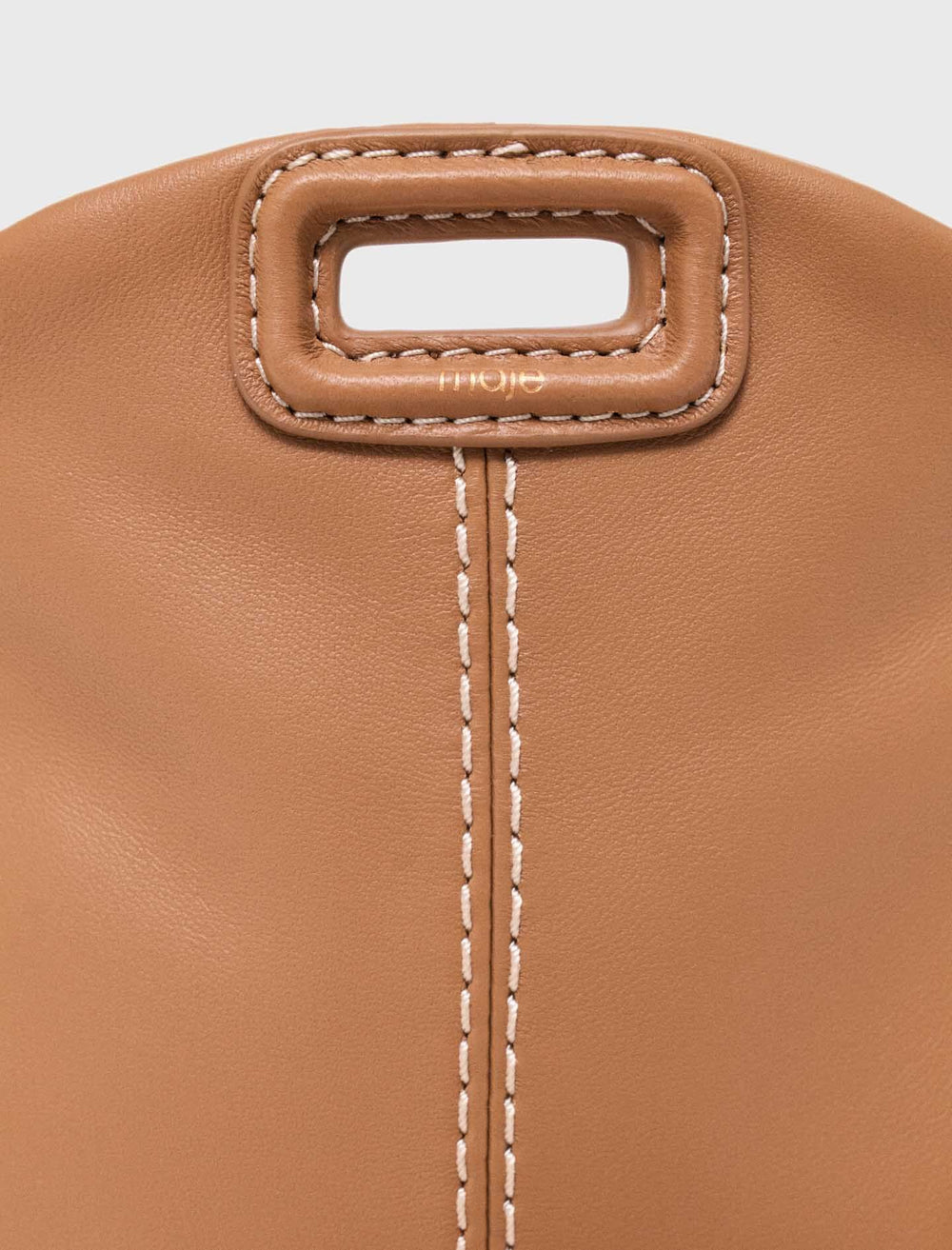 Maje Outlet / Miss M micro stitched leather bag