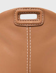 Maje Outlet / Miss M micro stitched leather bag