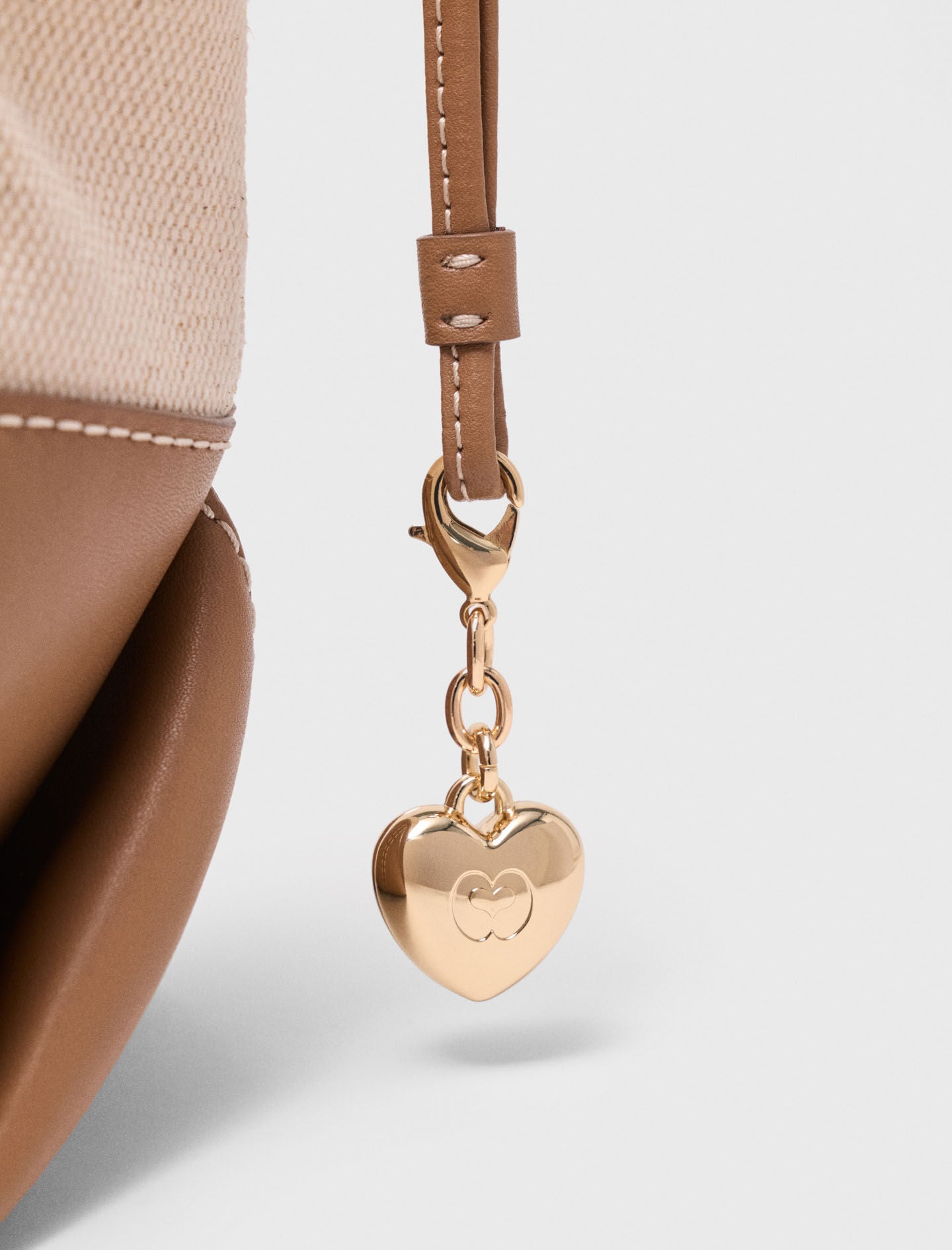 Maje New / Milpli canvas and leather tote bag