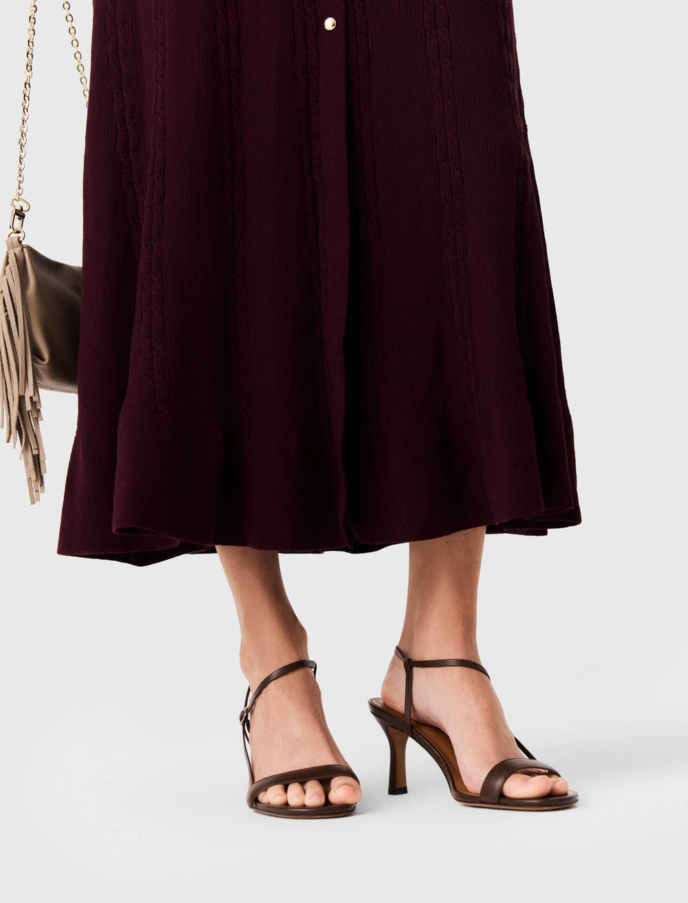 Maje Online / Strappy leather sandals