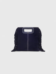 Maje On Sale / Topstitched suede M bag