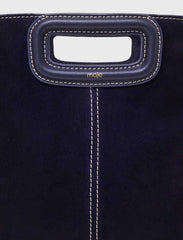 Maje On Sale / Topstitched suede M bag