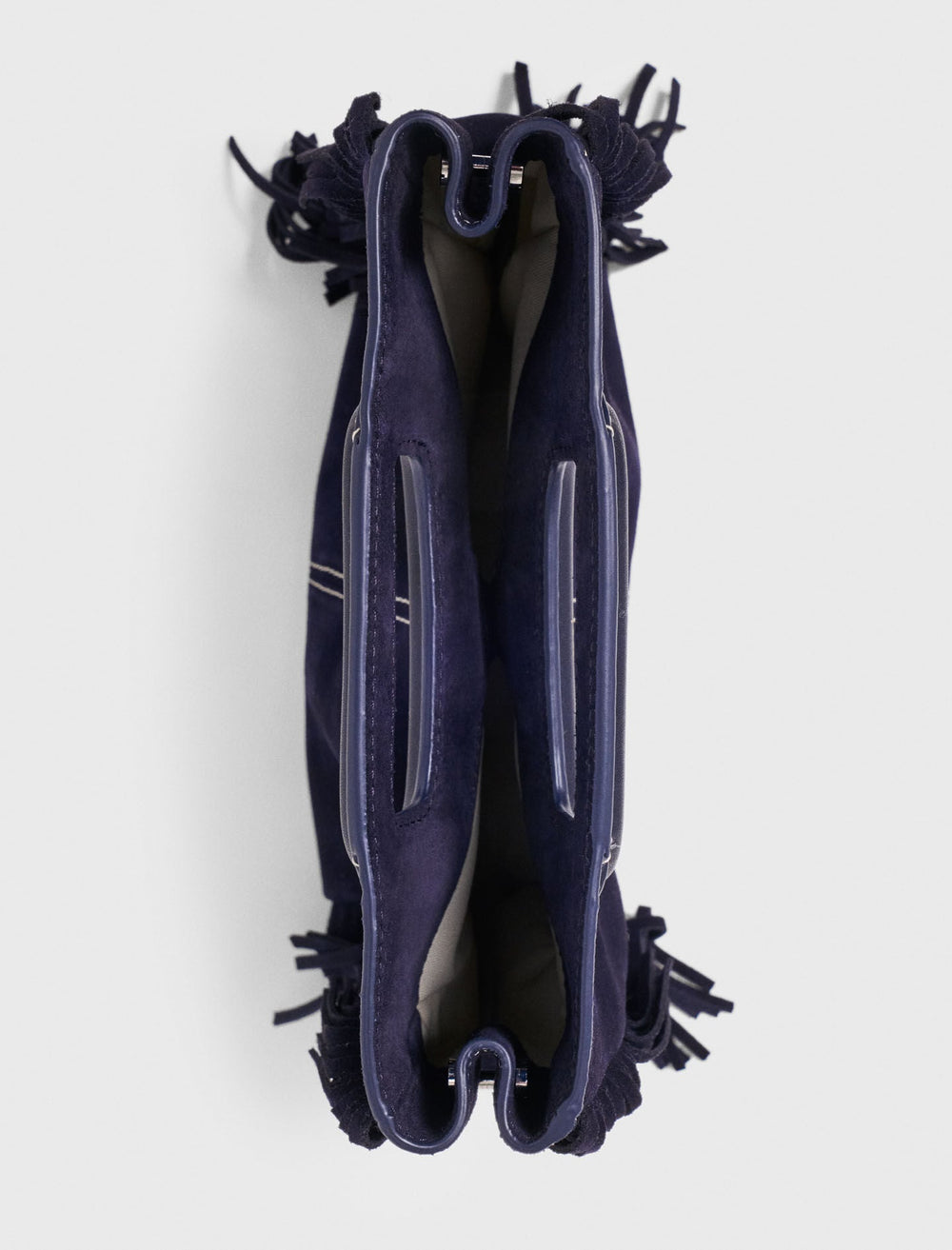 Maje On Sale / Topstitched suede M bag