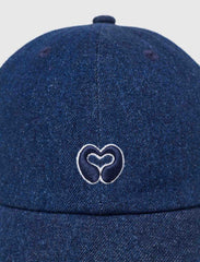 Maje Outlet / Raw denim cap with logo