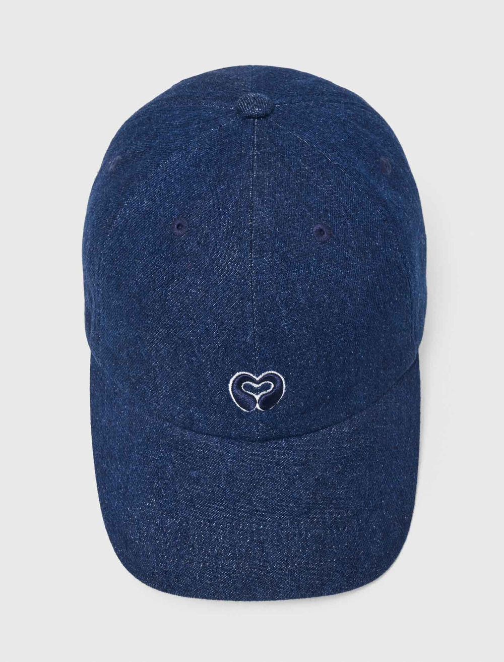 Maje Outlet / Raw denim cap with logo
