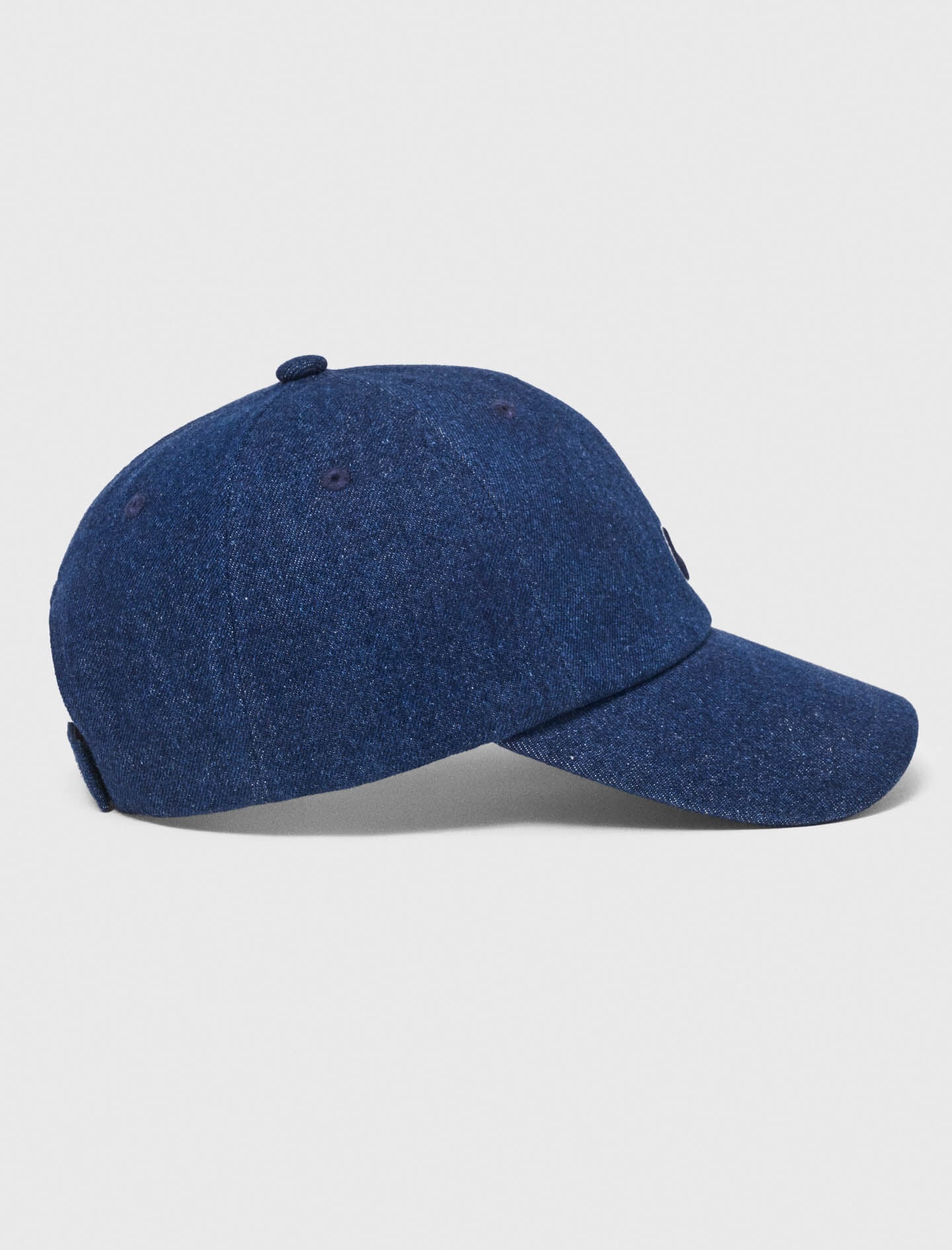 Maje Outlet / Raw denim cap with logo