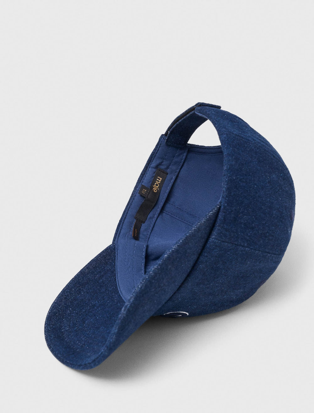 Maje Outlet / Raw denim cap with logo
