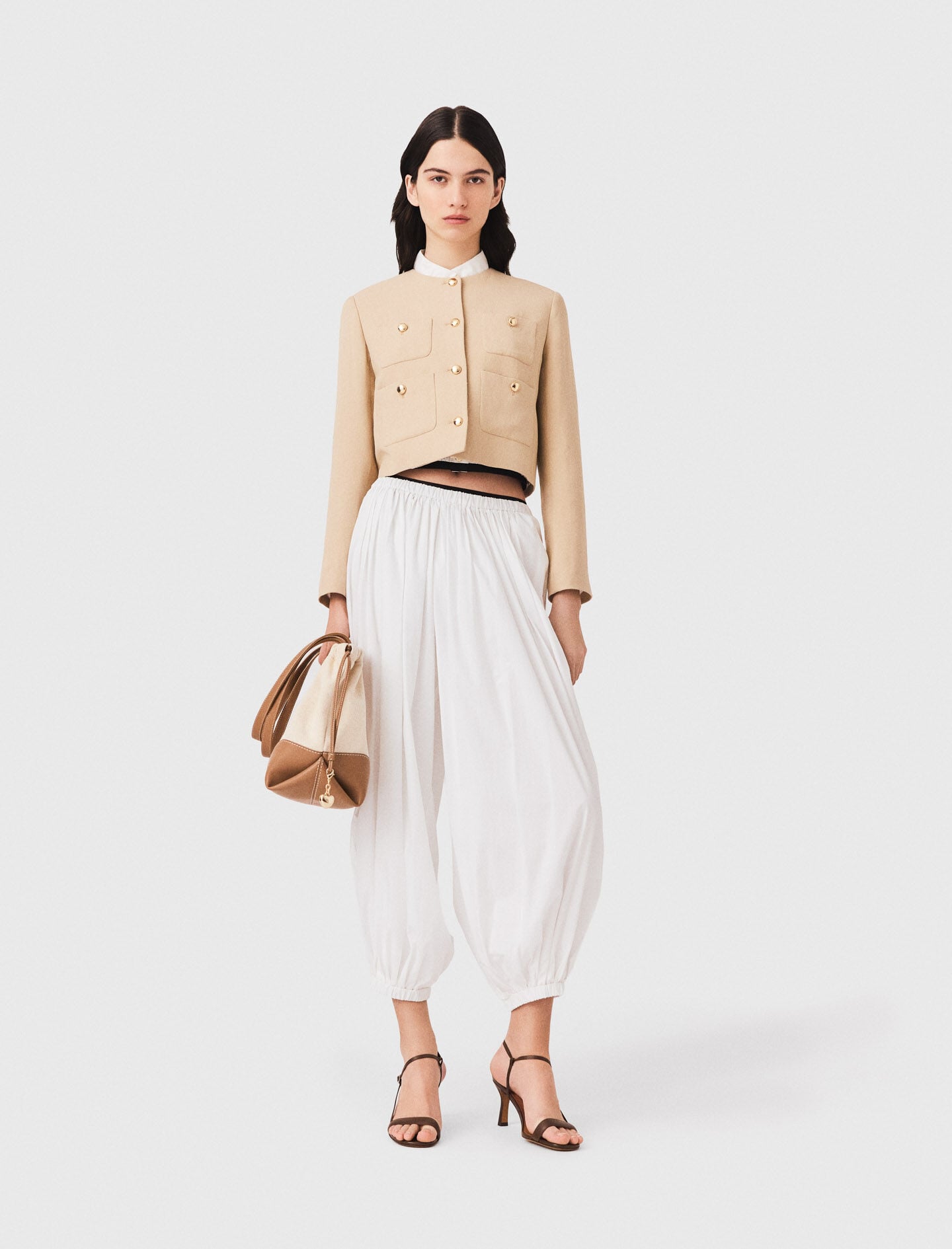 Maje Shop / Harem cotton trousers