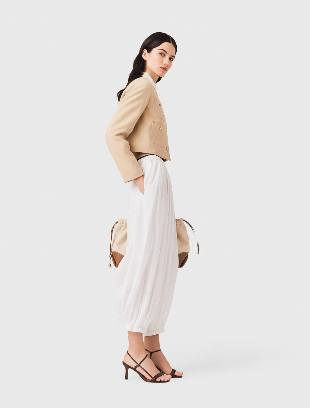 Maje Shop / Harem cotton trousers