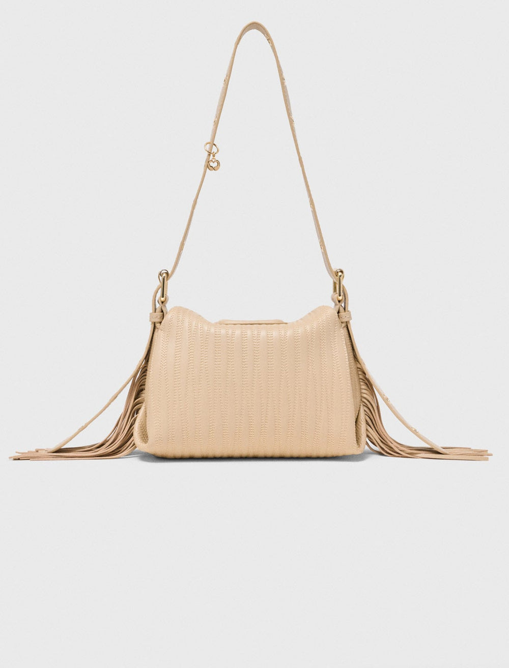 Maje On Sale / Stitched leather mini Miss M bag