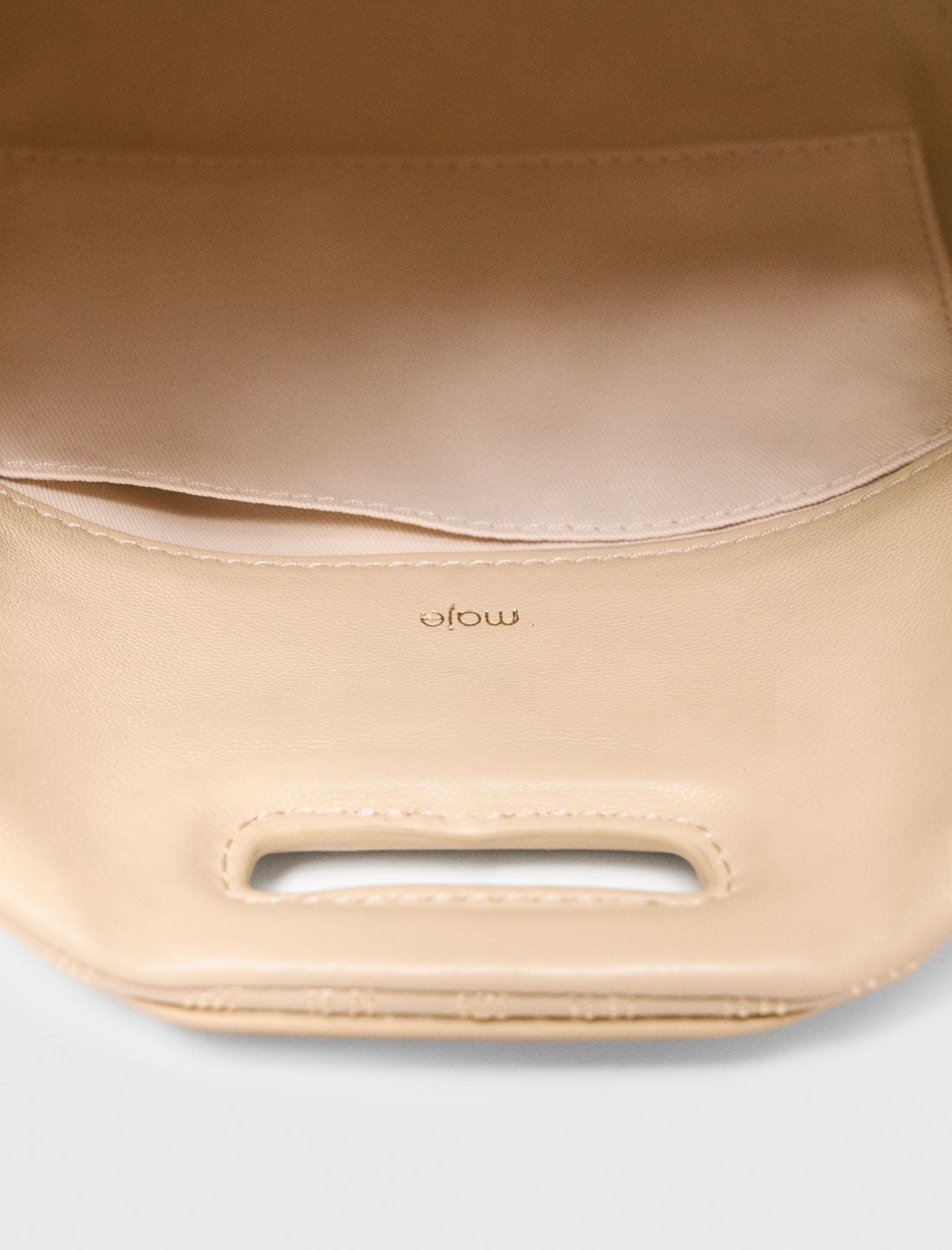 Maje On Sale / Stitched leather mini Miss M bag