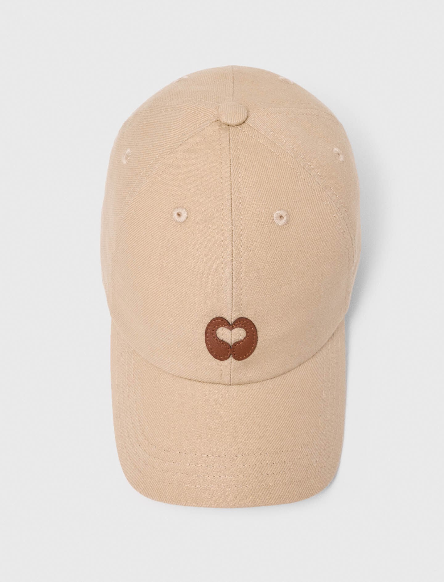 Maje Discount / Linen blend cap with logo
