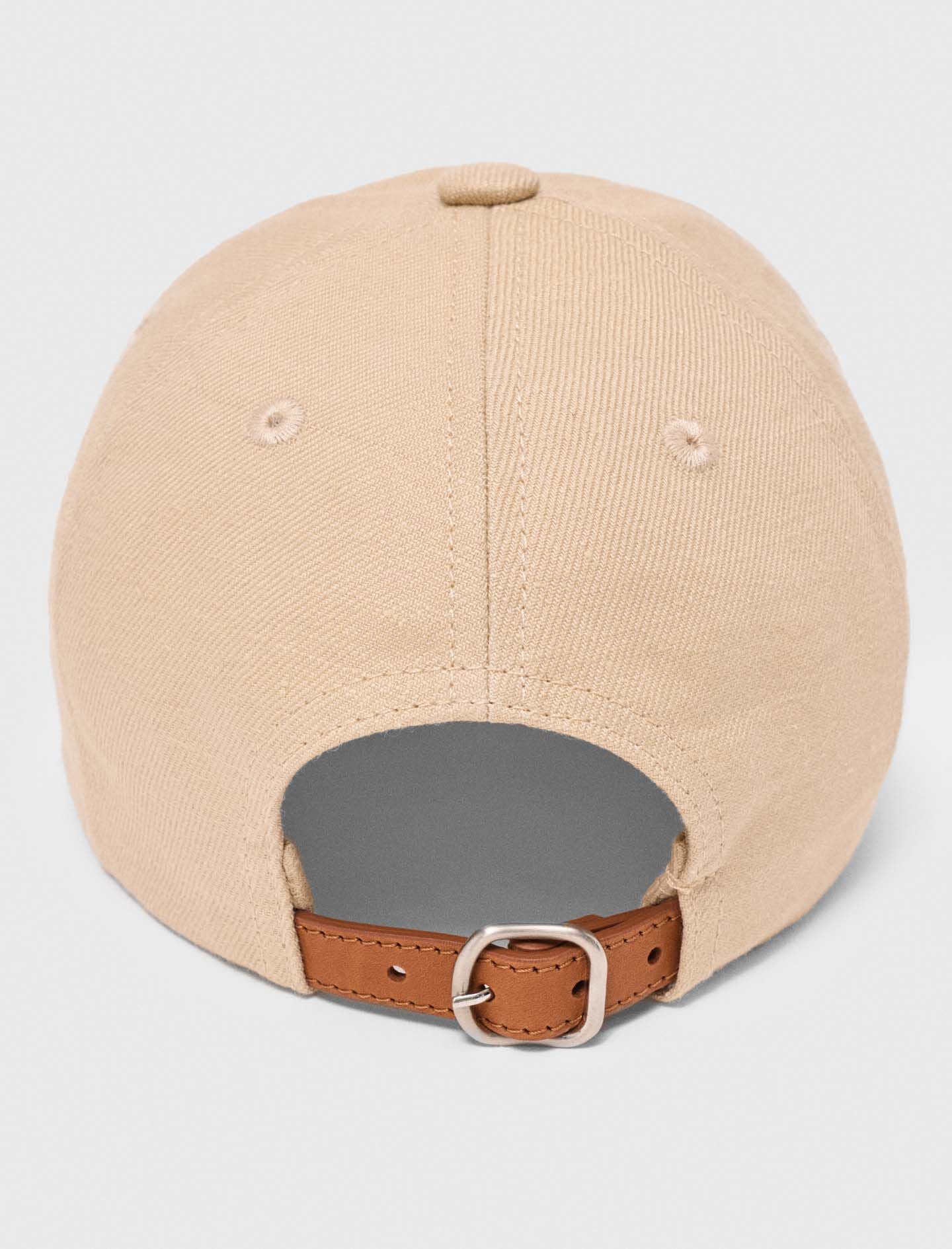 Maje Discount / Linen blend cap with logo