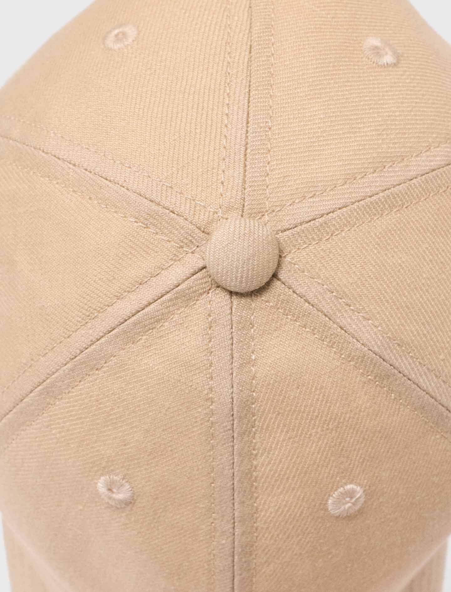Maje Discount / Linen blend cap with logo