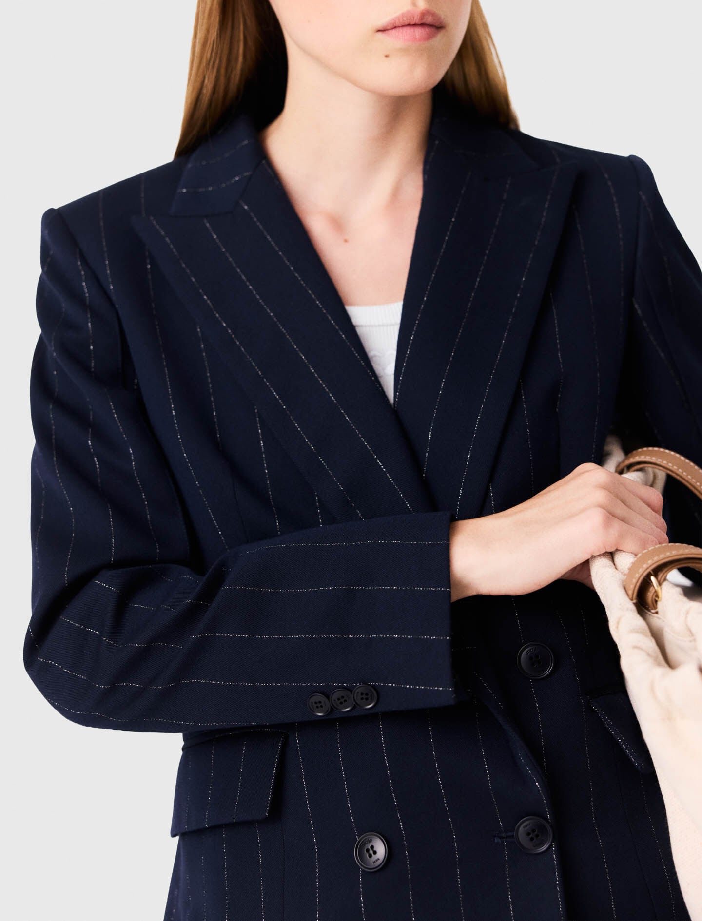 Maje Online / Double-breasted suit jacket