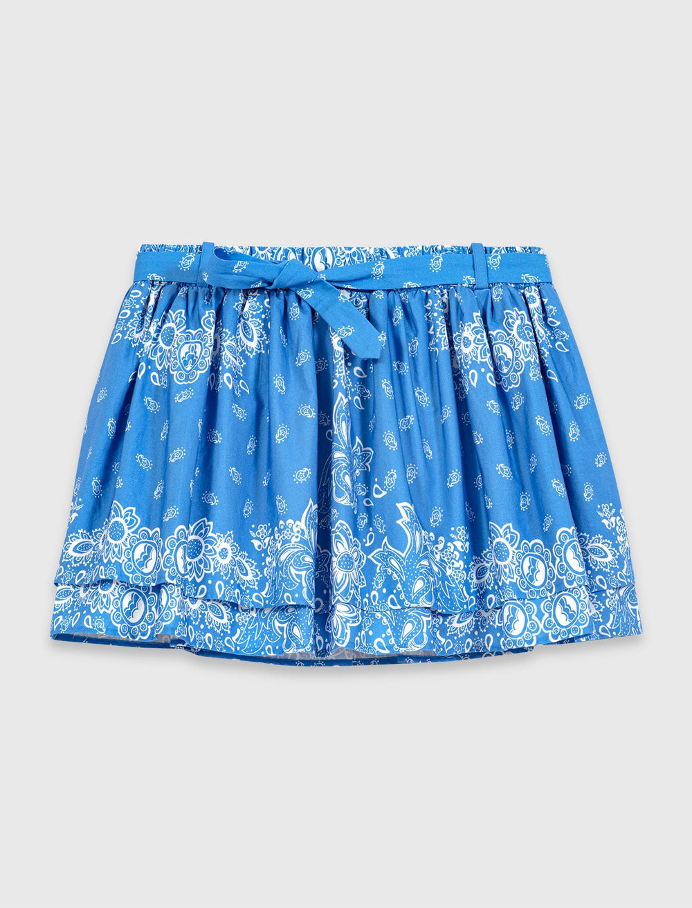 Maje Discount / Printed ruffled skirt