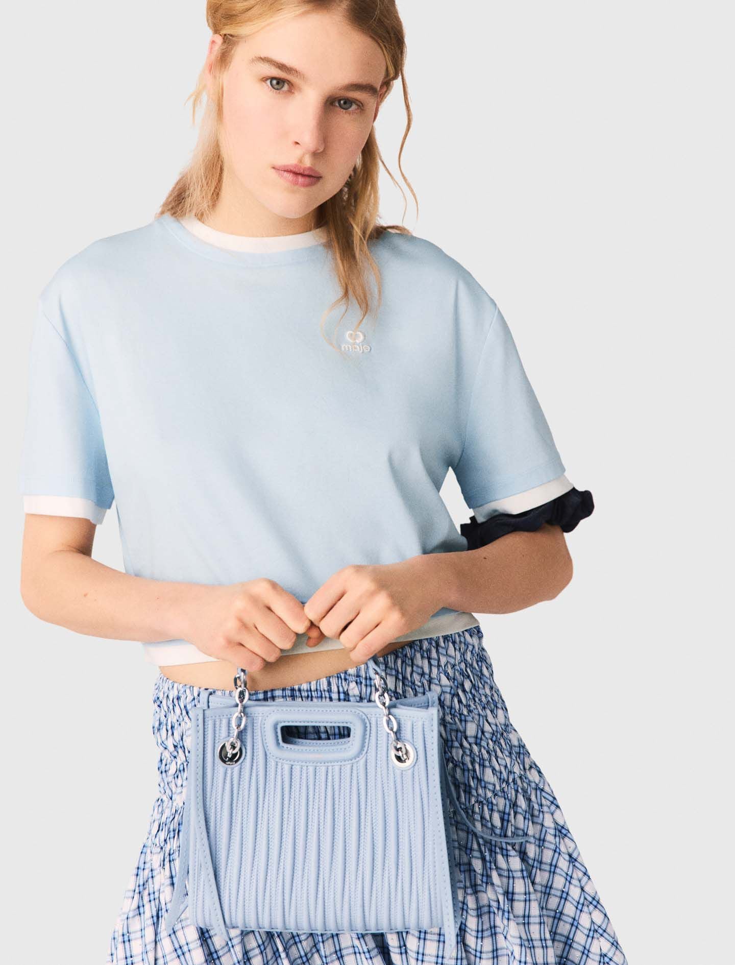 Maje Sale / Two-tone T-shirt