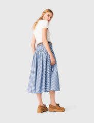 Maje Outlet / Rhinestone cotton maxi skirt