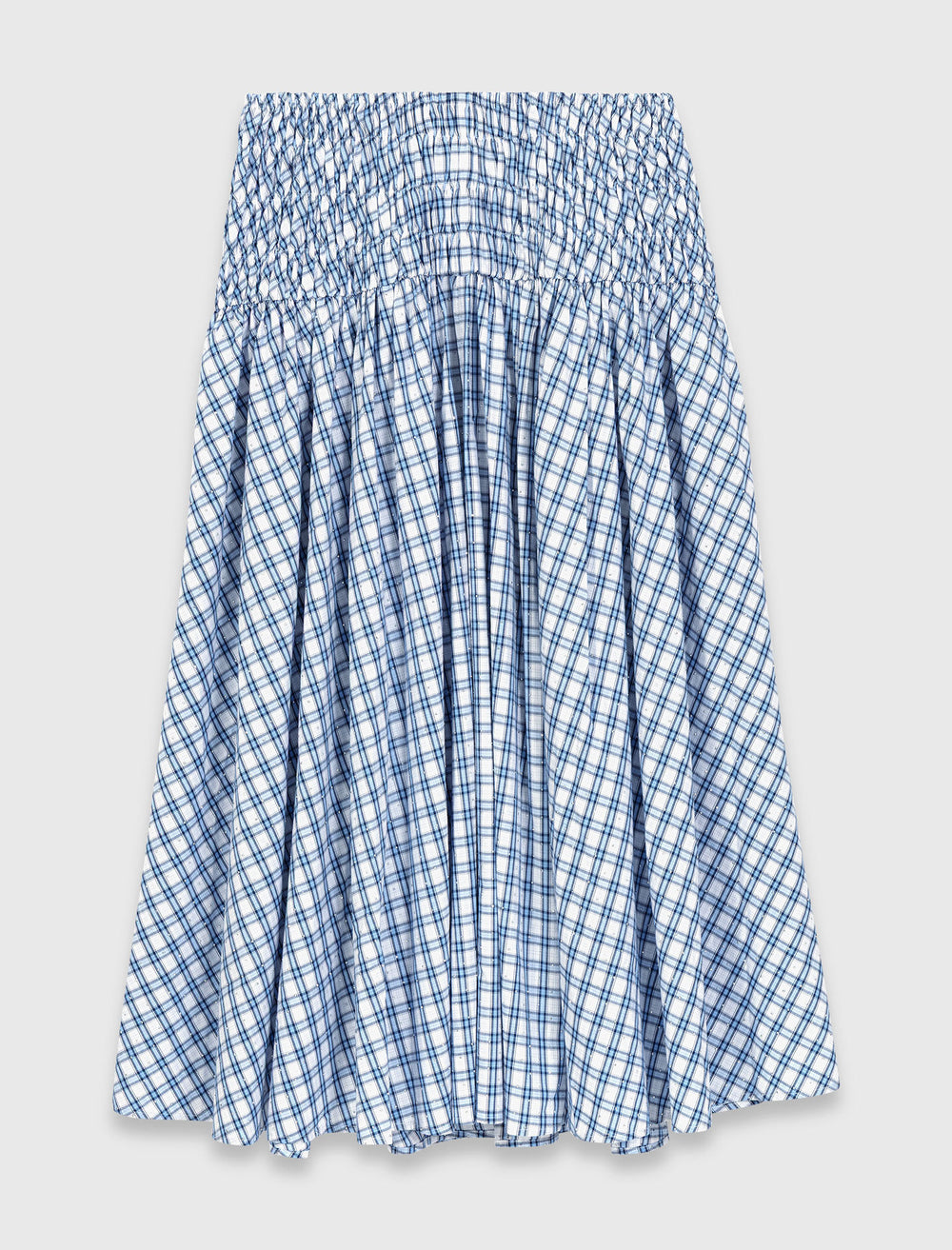 Maje Outlet / Rhinestone cotton maxi skirt