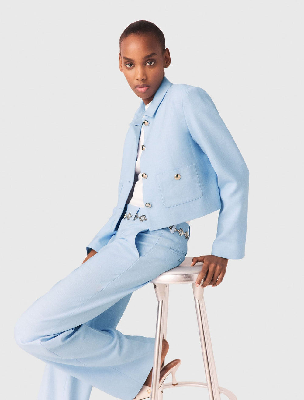 Maje Shop / Short single-breasted jacket